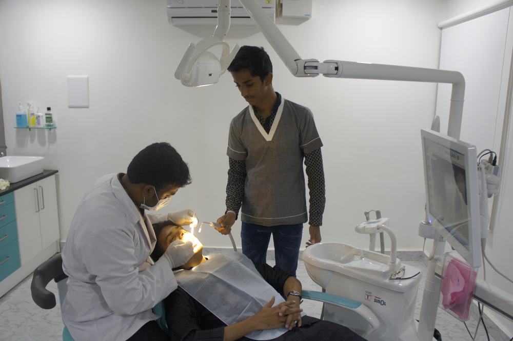 Treatment in progress